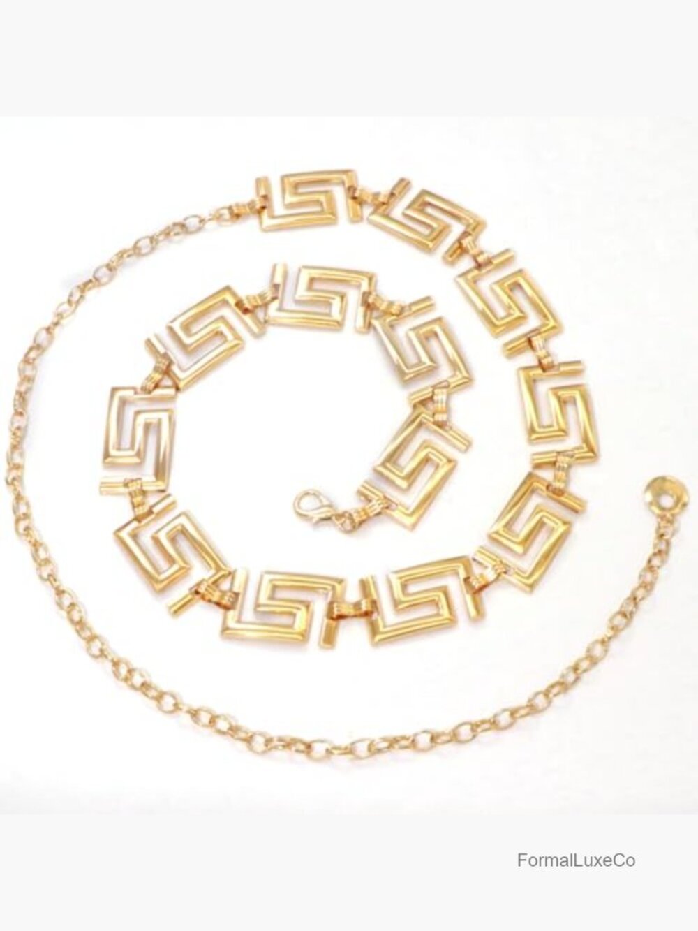 Waist Chain for Women Metal Belly Belt Adjustable Dress Vest Jeans - Picture 4 of 7